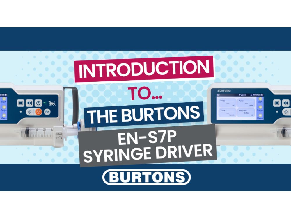 Burtons EN-S7P Syringe Driver