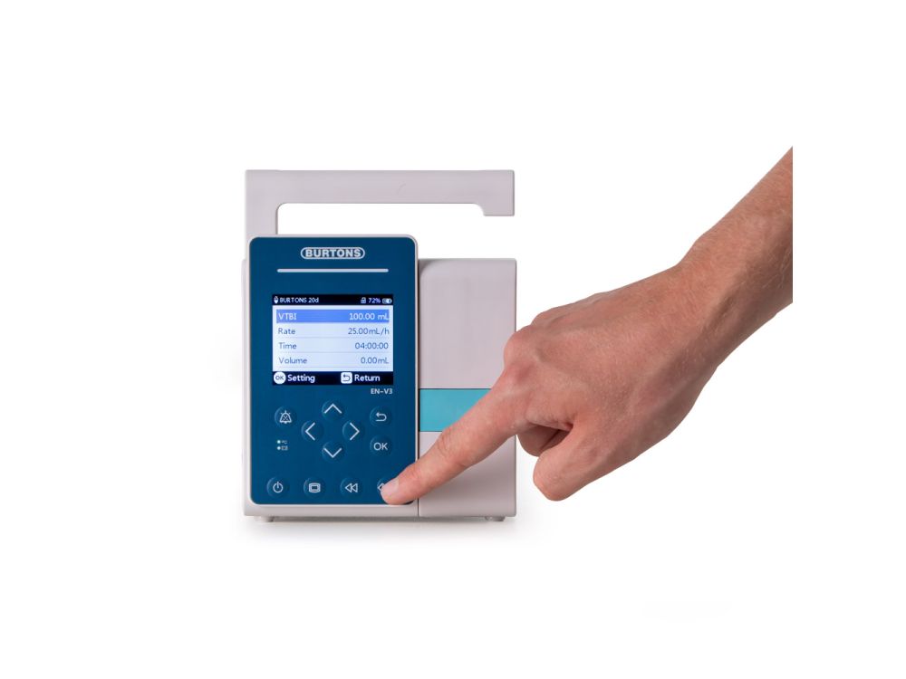 500 Giving Sets + Free Burtons EN-V3 Infusion Pump