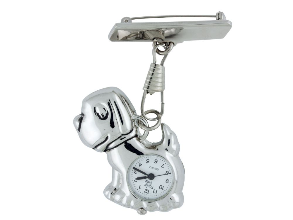 Metal Dog Fob Watch