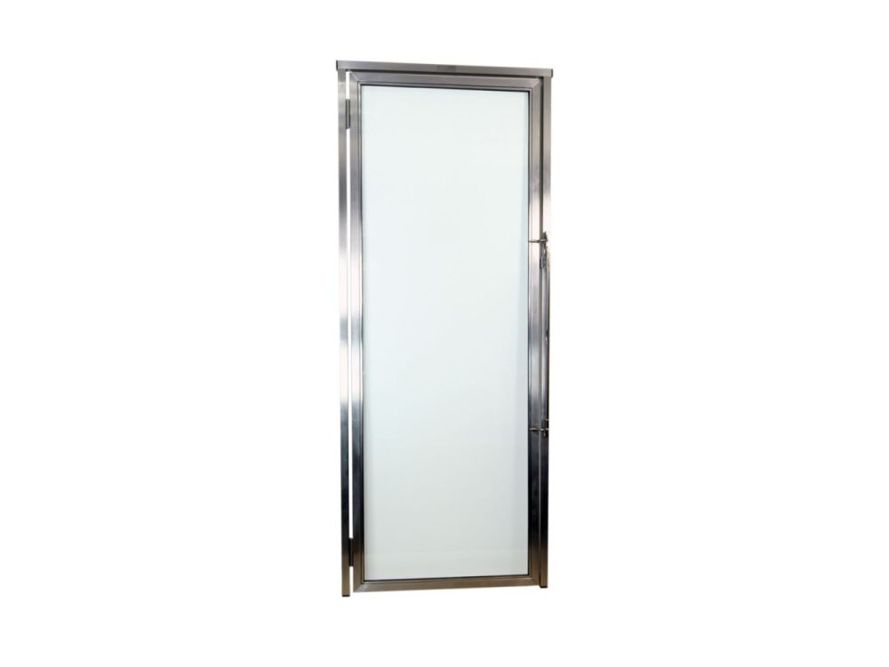 Glass Kennel Door (109.4cm W x 196cm H) - Clearance