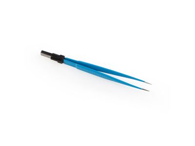 Bipolar Straight Forceps 15cm - Straight 0.5mm Point