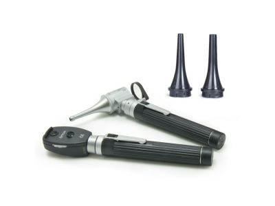 Opticlar Battery Pocket Diagnostic Set - with Mini Ophthalmoscope and Slit Otoscope