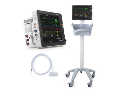 Mindray uMEC12 Multi-Parameter Monitor With Trolley & Exhaust Kit