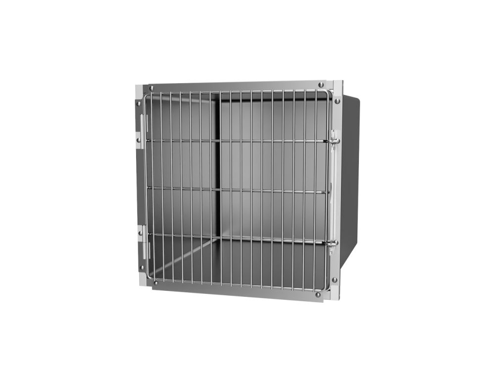 Burtons Lifetime Stainless Steel Cage Bank for Dog/ mixed Ward