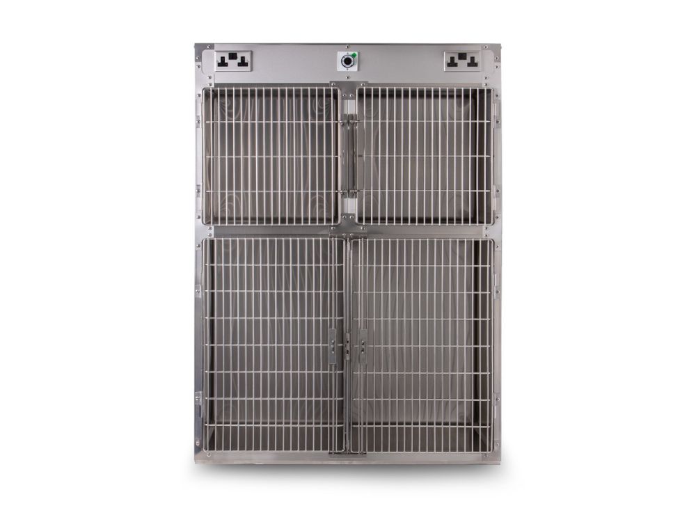 Burtons Lifetime Stainless Steel Cage Bank for Isolation/Recovery