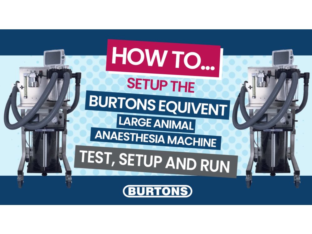 Burtons Equivent -  Large Animal Anaesthesia Machine