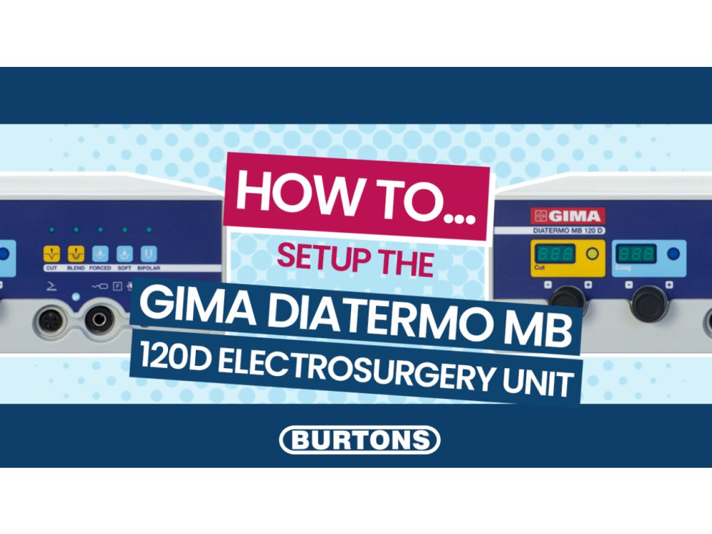 Gima Diatermo MB 120D Mono-bipolar Electrosurgery Unit Bundle