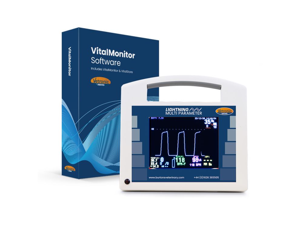 Vetronic Lightning Multi-Parameter Monitor with Software included