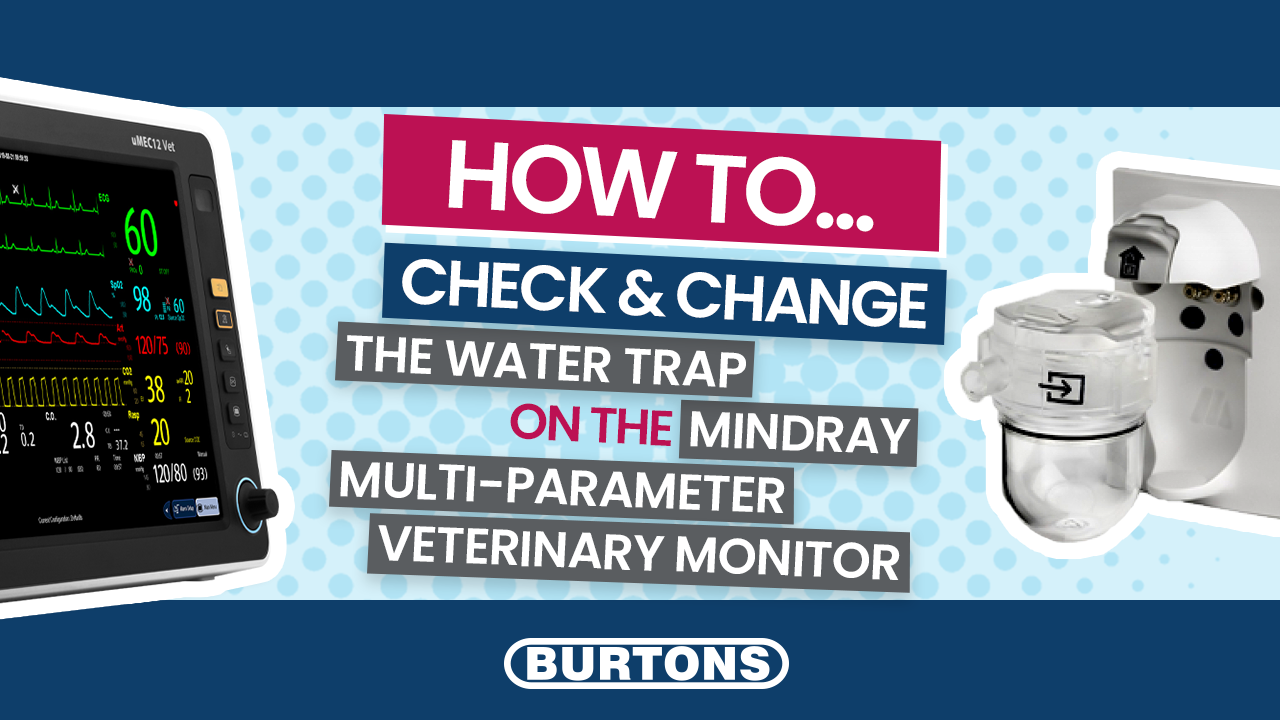Checking and Changing Your Water Trap on a Mindray Multi-Parameter Veterinary Monitor